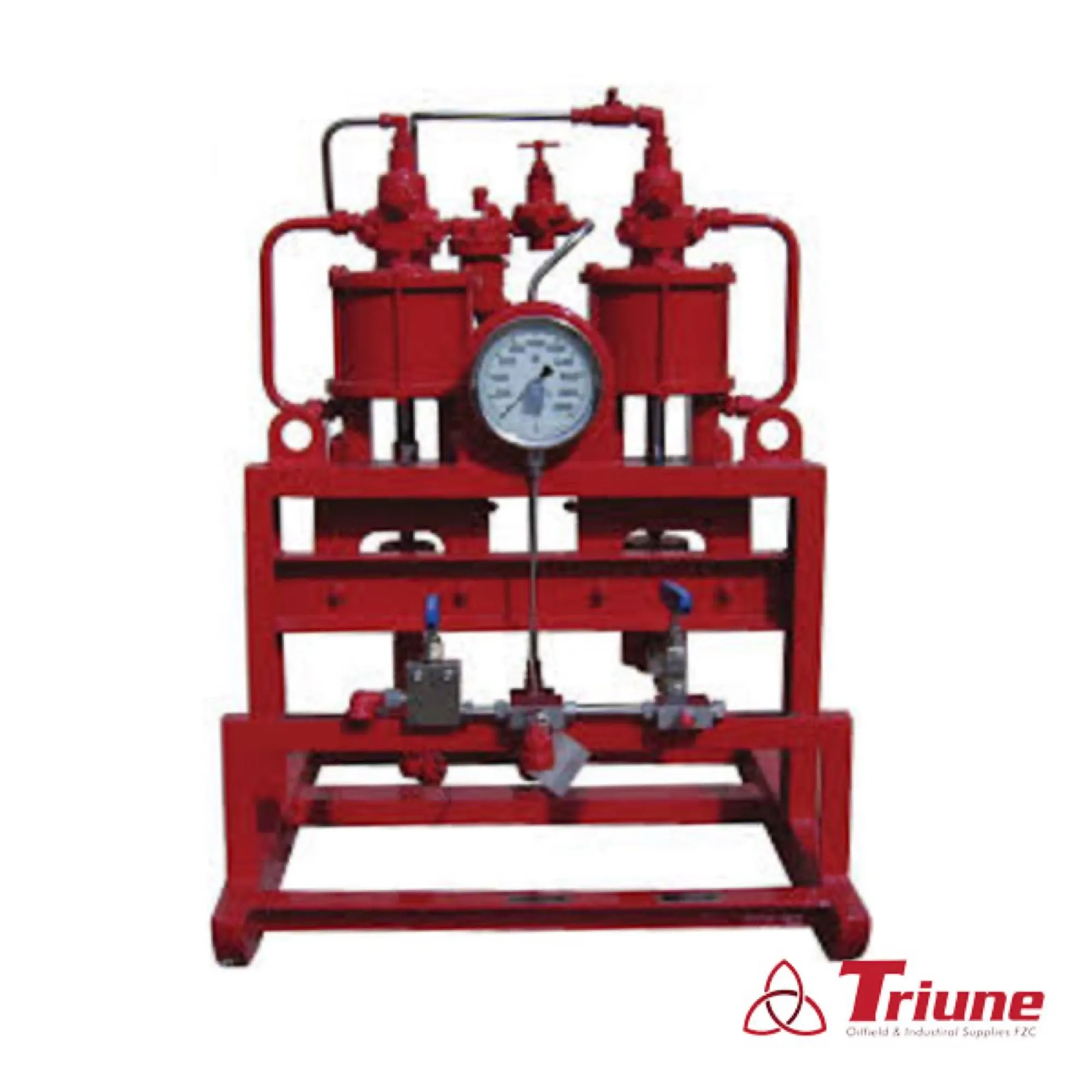 Red hydraulic test unit